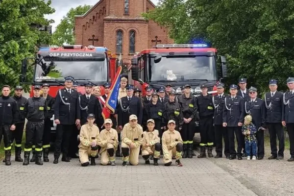 Interwencja OSP Goraj: zwarcie w skrzynce elektrycznej w domu jednorodzinnym
