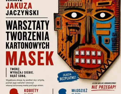 Warsztaty tworzenia masek w Międzyrzeczu – odkryj swoją drugą twarz