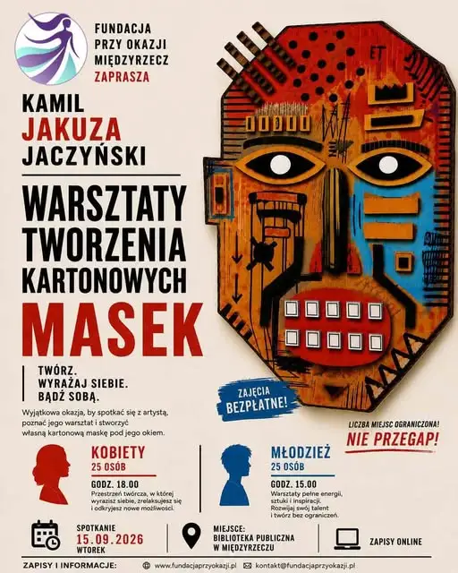 Warsztaty tworzenia masek w Międzyrzeczu – odkryj swoją drugą twarz