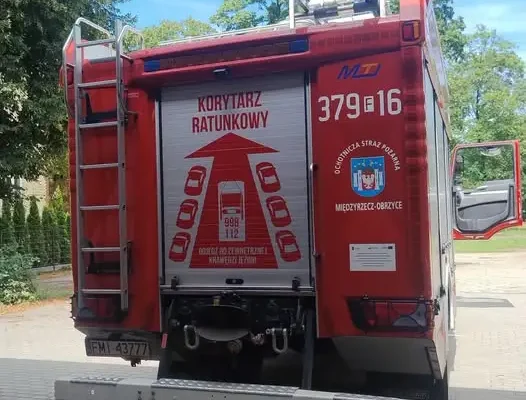 Zabezpieczenie rejonu powiatu przez OSP Międzyrzecz-Obrzyce