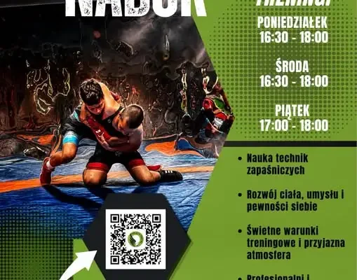 Nabór na zapasy dla dzieci od 8 lat w Gminie Trzciel