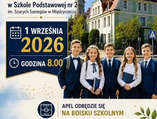 Rozpoczęcie roku szkolnego w SP nr 2 w Międzyrzeczu – 1 września 2026
