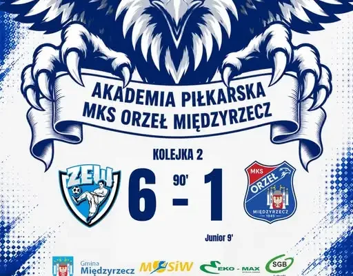 Rezerwy Orła Międzyrzecz przegrywają 1:6 w Dąbroszynie