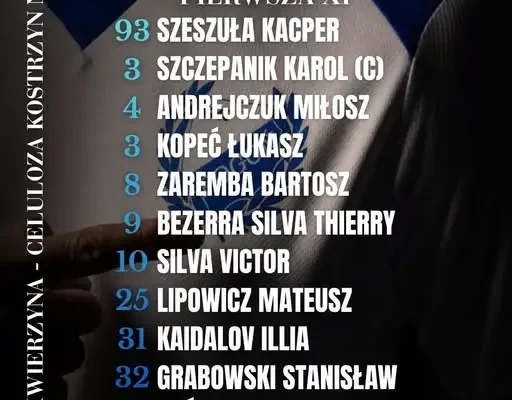 Pogoń Skwierzyna poznała skład na pucharowy mecz z Celulozą Kostrzyn