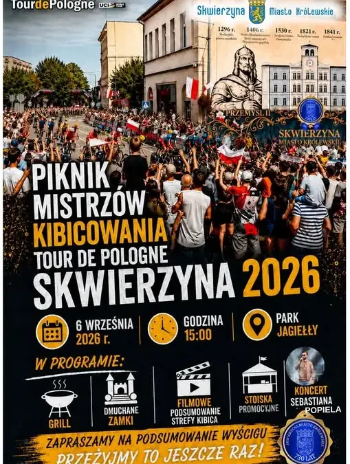Piknik Mistrzów Kibicowania w Skwierzynie – podsumowanie Tour de Pologne 2026
