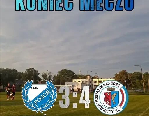 Pogoń Skwierzyna żegna się z Pucharem Polski po porażce z Celulozą Kostrzyn