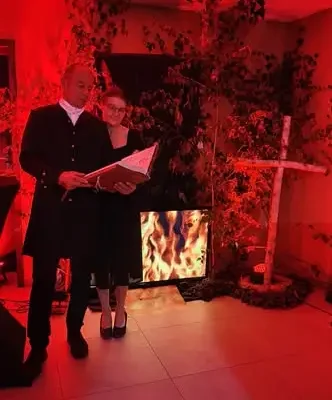 Narodowe Czytanie w Przytocznej: mistyczny wieczór z „Dziadami”