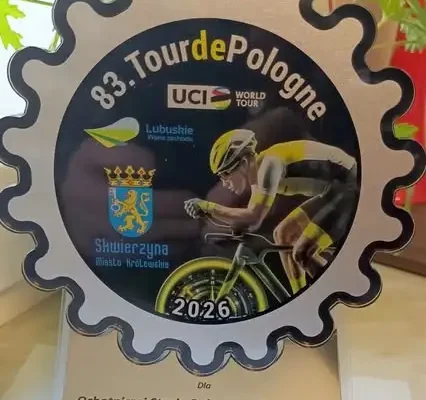 Skwierzyna nagrodzona za strefę kibica podczas Tour de Pologne