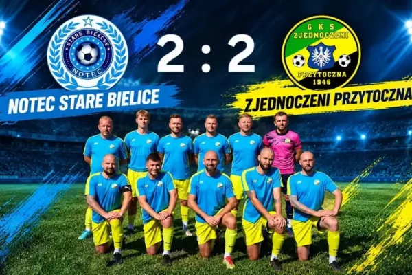 Remis w Starych Bielicach: Noteć i Zjednoczeni podzielili się punktami