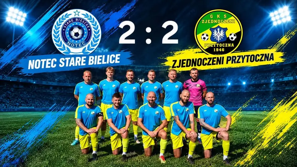 Remis w Starych Bielicach: Noteć i Zjednoczeni podzielili się punktami