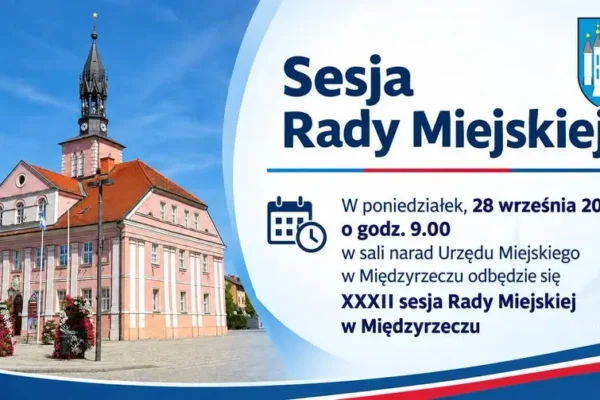 XXXII sesja Rady Miejskiej w Międzyrzeczu – wniosek o odwołanie przewodniczącego