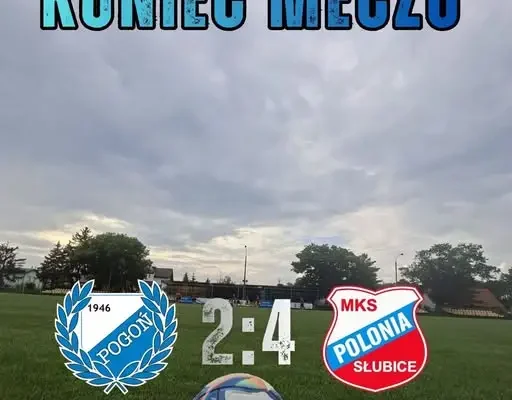Pogoń Skwierzyna przegrywa z Polonią Słubice 2:4