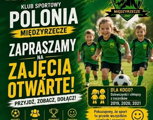 Bezpłatne zajęcia piłkarskie dla dzieci w Międzyrzeczu – KS Polonia zaprasza