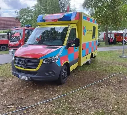 Pszczew: strażacy z OSP na jubileuszu 150-lecia OSP Gorgast w Niemczech