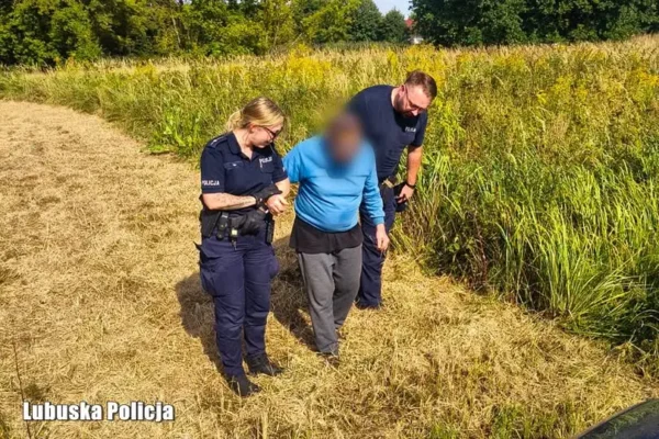 Skwierzyna: 71-latek odnaleziony w kilkadziesiąt minut dzięki monitoringowi