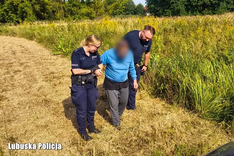 Skwierzyna: 71-latek odnaleziony w kilkadziesiąt minut dzięki monitoringowi