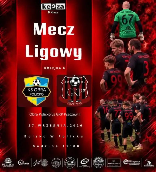 Piłkarska niedziela w delegacji – dwie drużyny z gminy Pszczew walczą o punkty
