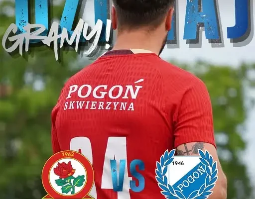 Pogoń Skwierzyna zagra dziś na wyjeździe z Różą Różanki w 9. kolejce IV ligi