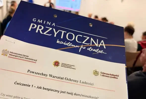 Szkolenie z ochrony ludności dla sołtysów i strażaków z gminy Przytoczna