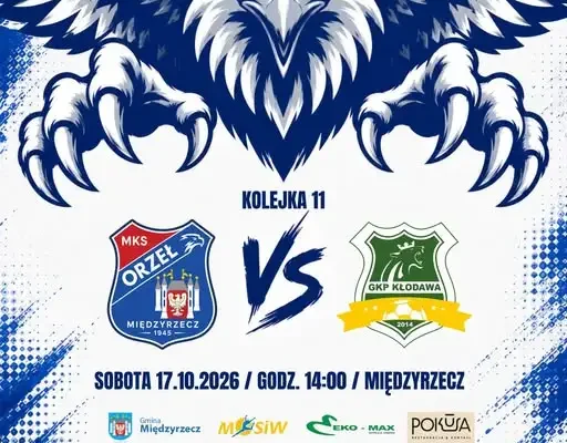 Orzel Miedzyrzecz zagra z GKP Klodawa w 11. kolejce