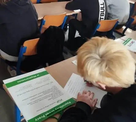 Skwierzyn: młodzież ZSTiO poznała tajniki rynku pracy
