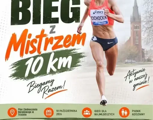 Trzciel zaprasza na Bieg z Mistrzem – sportowy weekend dla całych rodzin