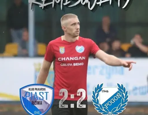 Pogoń Skwierzyna remisuje z Piastem Iłowa 2:2