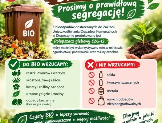 Bioodpady z gminy Bledzew trafiają do Długoszyna – co z nich powstaje?
