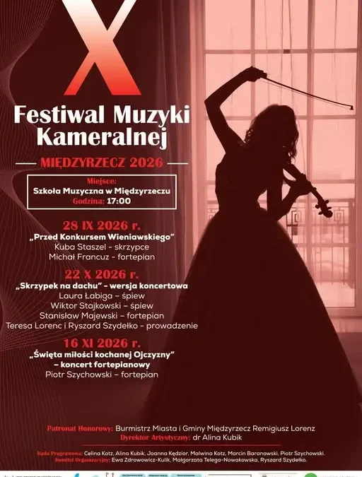 Międzyrzecz: „Skrzypek na dachu” koncertowo na X Festiwalu Muzyki Kameralnej